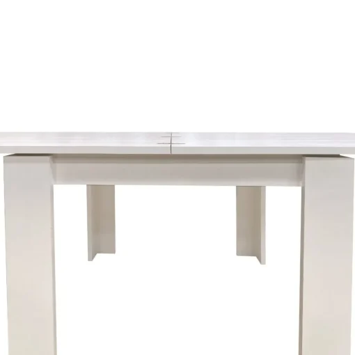 Bissolo Casa Tavoli Moderni<TAVOLO A LIBRO ULRICH CM 90X90 RUSTICA WHITE: vendita online TAVOLO A LIBRO ULRICH CM 90X90 RUSTICA WHITE in offerta