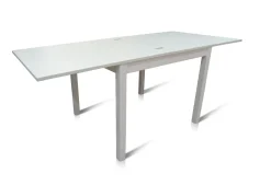 Bissolo Casa Tavoli Moderni<TAVOLO A LIBRO 90X90 BIANCO FRASSINATO: vendita online TAVOLO A LIBRO 90X90 BIANCO FRASSINATO in offerta