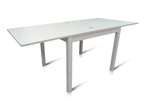 Bissolo Casa Tavoli Moderni<TAVOLO A LIBRO 90X90 BIANCO FRASSINATO: vendita online TAVOLO A LIBRO 90X90 BIANCO FRASSINATO in offerta