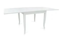 Bissolo Casa Tavoli Classici<TAVOLO A LIBRO 80X80 BIANCO OPACO: vendita online TAVOLO A LIBRO 80X80 BIANCO OPACO in offerta