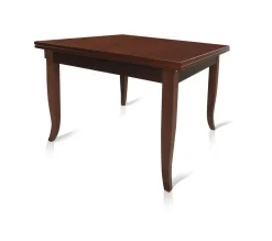 Bissolo Casa Tavoli Classici<TAVOLO A LIBRO 80X80 IN LEGNO TINTA NOCE: vendita online TAVOLO A LIBRO 80X80 IN LEGNO TINTA NOCE in offerta