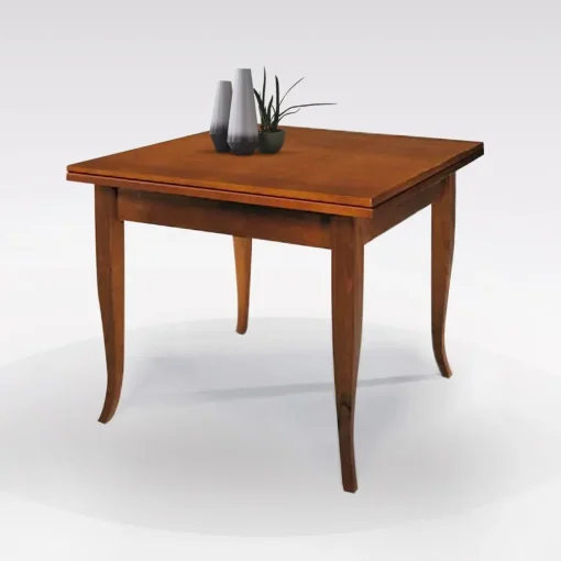 Bissolo Casa Tavoli Classici<TAVOLO A LIBRO 100X100 IN LEGNO FINITURA BASSANO: vendita online TAVOLO A LIBRO 100X100 IN LEGNO FINITURA BASSANO in offerta