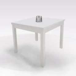 Bissolo Casa Tavoli Moderni<TAVOLO A LIBRO 90X90 LACCATO BIANCO : vendita online TAVOLO A LIBRO 90X90 LACCATO BIANCO in offerta