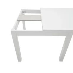 Bissolo Casa Tavoli Moderni<TAVOLO A LIBRO 90X90 LACCATO BIANCO : vendita online TAVOLO A LIBRO 90X90 LACCATO BIANCO in offerta