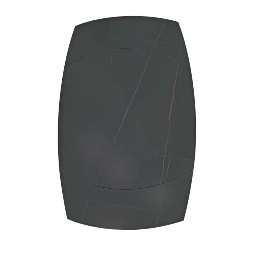 Bissolo Casa Tavoli Moderni<TAVOLO ALL. CHIC VORTEX CM 120X90 METALLO NERO E VETRO IN MARMO CERAMICA: vendita online TAVOLO ALL. CHIC VORTEX CM 120X90 METALLO NERO E VETRO IN MARMO CERAMICA in offerta