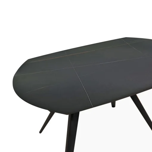 Bissolo Casa Tavoli Moderni<TAVOLO ALL. CHIC VORTEX CM 120X90 METALLO NERO E VETRO IN MARMO CERAMICA: vendita online TAVOLO ALL. CHIC VORTEX CM 120X90 METALLO NERO E VETRO IN MARMO CERAMICA in offerta
