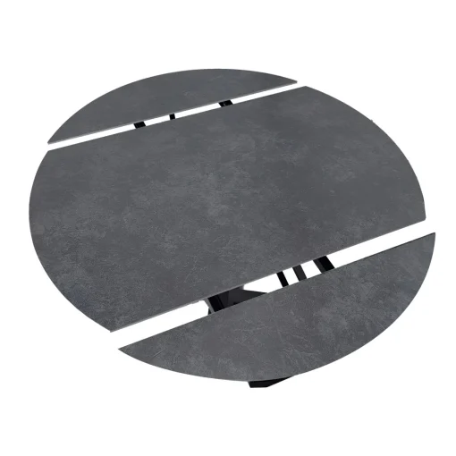 Bissolo Casa Tavoli Moderni<TAVOLO ALL. CM 135X85 METALLO CON PIANO EFFETTO MARMO STONE BLACK: vendita online TAVOLO ALL. CM 135X85 METALLO CON PIANO EFFETTO MARMO STONE BLACK in offerta
