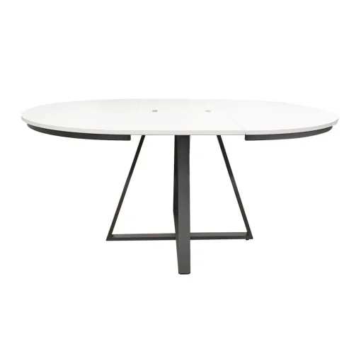Bissolo Casa Tavoli Moderni<TAVOLO ALL. DIAM. 120 NERO E BIANCO FRASSINATO: vendita online TAVOLO ALL. DIAM. 120 NERO E BIANCO FRASSINATO in offerta