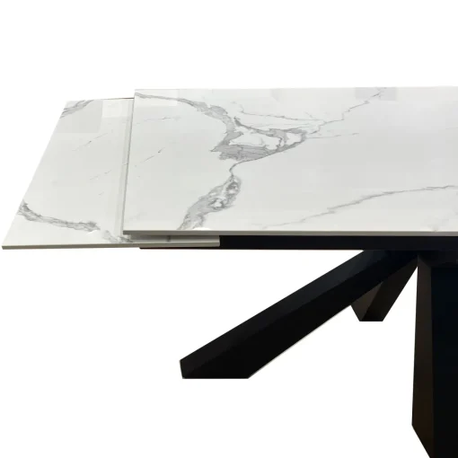Bissolo Casa Tavoli Moderni<TAVOLO ALL. 160X90 ANTRACITE E FINITURA BIANCO STATUARIO: vendita online TAVOLO ALL. 160X90 ANTRACITE E FINITURA BIANCO STATUARIO in offerta