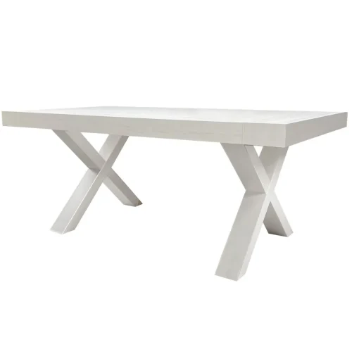 Bissolo Casa Tavoli Moderni<TAVOLO ALL. 180X100 BIANCO CONSUMATO: vendita online TAVOLO ALL. 180X100 BIANCO CONSUMATO in offerta