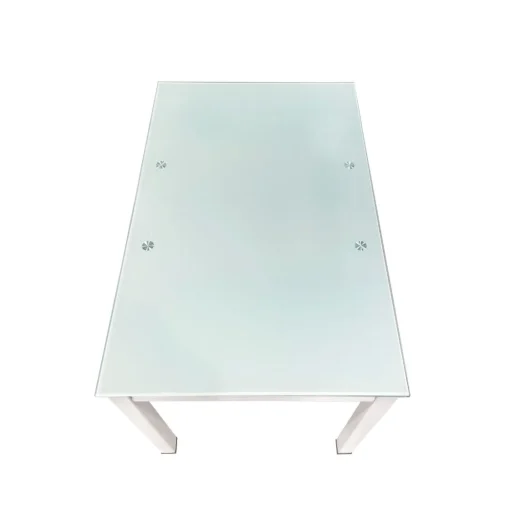 Bissolo Casa Tavoli Moderni<TAVOLO ALL. 110X70 BIANCO E VETRO BIANCO : vendita online TAVOLO ALL. 110X70 BIANCO E VETRO BIANCO in offerta