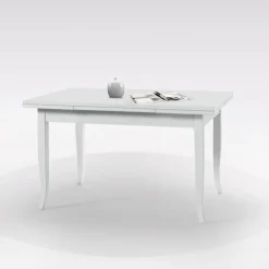 Bissolo Casa Tavoli Classici<TAVOLO ALL. 140X80 LACCATO BIANCO : vendita online TAVOLO ALL. 140X80 LACCATO BIANCO in offerta