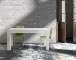 Bissolo Casa Tavoli Moderni<TAVOLO ALL. 140X90 LEGNO DI ABETE BIANCO SPAZZOLATO : vendita online TAVOLO ALL. 140X90 LEGNO DI ABETE BIANCO SPAZZOLATO in offerta