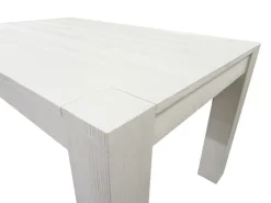 Bissolo Casa Tavoli Moderni<TAVOLO ALL. 140X90 LEGNO DI ABETE BIANCO SPAZZOLATO : vendita online TAVOLO ALL. 140X90 LEGNO DI ABETE BIANCO SPAZZOLATO in offerta