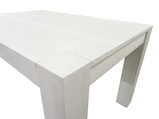 Bissolo Casa Tavoli Moderni<TAVOLO ALL. 140X90 LEGNO DI ABETE BIANCO SPAZZOLATO : vendita online TAVOLO ALL. 140X90 LEGNO DI ABETE BIANCO SPAZZOLATO in offerta