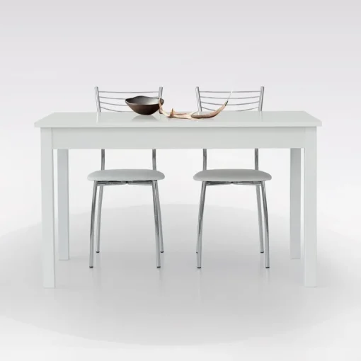 Bissolo Casa Tavoli Moderni<Tavolo Allungabile Bianco Frassinato 140X90Cm