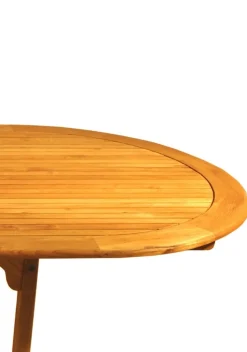 Bissolo Casa Tavoli In Legno<Tavolo allungabile in legno di acacia: tavolo da esterno ovale in legno