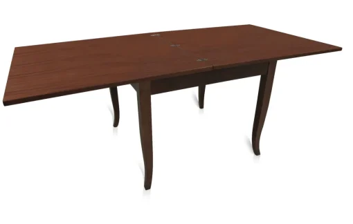 Bissolo Casa Tavoli Classici<Tavolo allungabile in noce con piano liscio 100X100TL