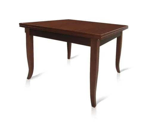 Bissolo Casa Tavoli Classici<Tavolo allungabile in noce con piano liscio 100X100TL