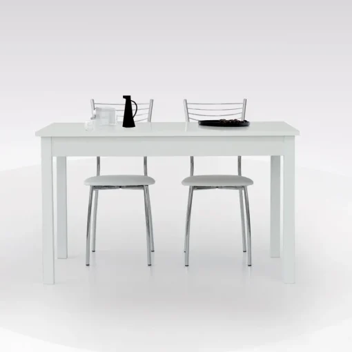 Bissolo Casa Tavoli Moderni<TAVOLO ALLUNGABILE 160X90 BIANCO FRASSINATO : TAVOLO ALLUNGABILE IN OFFERTA