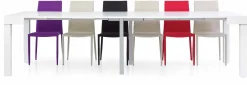 Bissolo Casa Consolle|Tavoli Moderni<Tavolo consolle bianco frassinato: offerta tavolo consolle bianco