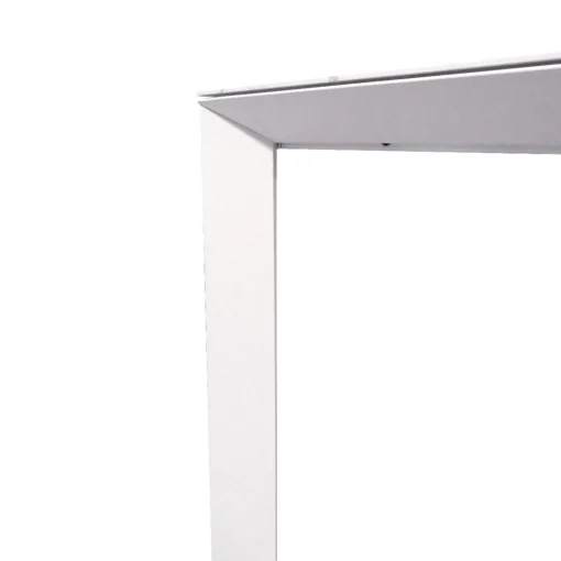 Bissolo Casa Tavoli Moderni<TAVOLO DIAMANTE ALL. 140X90 BIANCO OPACO E MARMO BIANCO : vendita online TAVOLO DIAMANTE ALL. 140X90 BIANCO OPACO E MARMO BIANCO in offerta