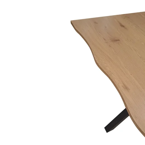 Bissolo Casa Tavoli Moderni<TAVOLO FISSO CM 160X90 METALLO NERO E LAMINATO ROVERE: vendita online TAVOLO FISSO CM 160X90 METALLO NERO E LAMINATO ROVERE in offerta