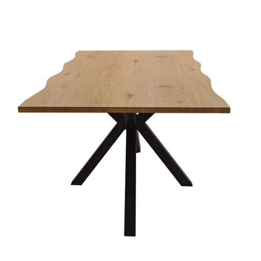Bissolo Casa Tavoli Moderni<TAVOLO FISSO CM 160X90 METALLO NERO E LAMINATO ROVERE: vendita online TAVOLO FISSO CM 160X90 METALLO NERO E LAMINATO ROVERE in offerta