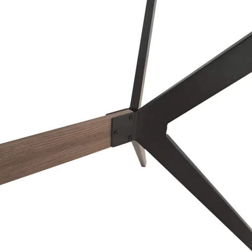 Bissolo Casa Tavoli Moderni<TAVOLO FISSO MOD. MENTORE CM 160X90 METALLO NERO E PIANO MDF: vendita online TAVOLO FISSO MOD. MENTORE CM 160X90 METALLO NERO E PIANO MDF in offerta