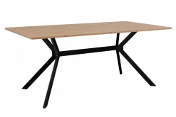 Bissolo Casa Tavoli Moderni<TAVOLO FISSO MOD. ONEX CM 180X90 ARTISAN OAK E NERO: vendita online TAVOLO FISSO MOD. ONEX CM 180X90 ARTISAN OAK E NERO in offerta