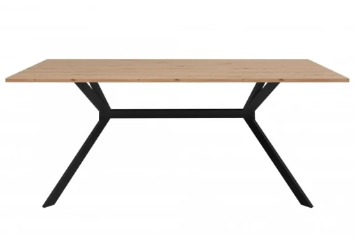 Bissolo Casa Tavoli Moderni<TAVOLO FISSO MOD. ONEX CM 180X90 ARTISAN OAK E NERO: vendita online TAVOLO FISSO MOD. ONEX CM 180X90 ARTISAN OAK E NERO in offerta