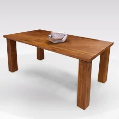 Bissolo Casa Tavoli Classici|Mobile Etnico<TAVOLO FISSO 175X90 TINTA NOCE: vendita online TAVOLO FISSO 175X90 TINTA NOCE in offerta