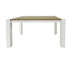 Bissolo Casa Tavoli Moderni<TAVOLO MILANO ALL. 140X90 BIANCO OPACO E CLEAF LECCIO: vendita online TAVOLO MILANO ALL. 140X90 BIANCO OPACO E CLEAF LECCIO in offerta