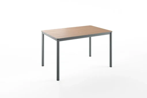 Bissolo Casa Tavoli Moderni<TAVOLO MOD. LUX ALL. CM 110X70 PIOMBO E NOCE STELVIO: vendita online TAVOLO MOD. LUX ALL. CM 110X70 PIOMBO E NOCE STELVIO in offerta