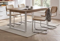 Bissolo Casa Tavoli Moderni<TAVOLO MUNDI ALL. 180X91 BIANCO E ROVERE ARTISAN: vendita online TAVOLO MUNDI ALL. 180X91 BIANCO E ROVERE ARTISAN in offerta