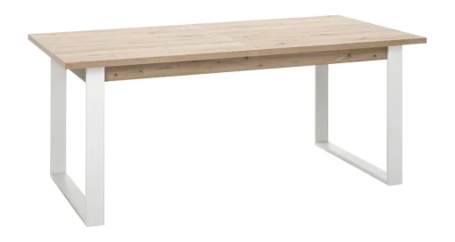 Bissolo Casa Tavoli Moderni<TAVOLO MUNDI ALL. 180X91 BIANCO E ROVERE ARTISAN: vendita online TAVOLO MUNDI ALL. 180X91 BIANCO E ROVERE ARTISAN in offerta