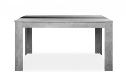 Bissolo Casa Tavoli Moderni<TAVOLO NIKLAS FISSO 138X80 GRIGIO CEMENTO : vendita online TAVOLO NIKLAS FISSO 138X80 GRIGIO CEMENTO in offerta