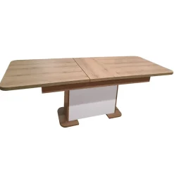 Bissolo Casa Tavoli Moderni<TAVOLO PALAZZO ALL. 180X90 ROVERE WELLINGTON E BIANCO: vendita online TAVOLO PALAZZO ALL. 180X90 ROVERE WELLINGTON E BIANCO in offerta