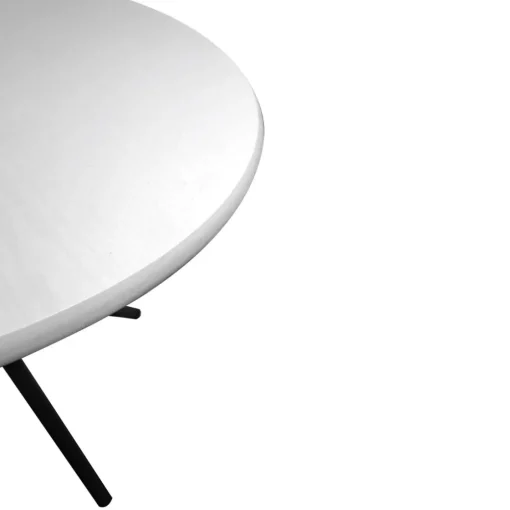 Bissolo Casa Tavoli Moderni<TAVOLO PANDA FISSO DIAM. 80 NERO E WHITE ASH: vendita online TAVOLO PANDA FISSO DIAM. 80 NERO E WHITE ASH in offerta