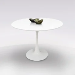 Bissolo Casa Tavoli Moderni<TAVOLO ROTONDO FISSO DIAM. 100 BIANCO OPACO: vendita online TAVOLO ROTONDO FISSO DIAM. 100 BIANCO OPACO in offerta