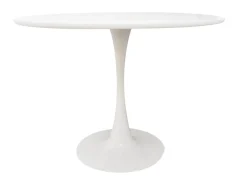 Bissolo Casa Tavoli Moderni<TAVOLO ROTONDO FISSO DIAM. 100 BIANCO OPACO: vendita online TAVOLO ROTONDO FISSO DIAM. 100 BIANCO OPACO in offerta