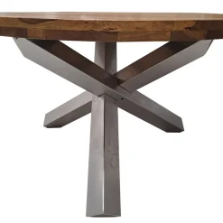 Bissolo Casa Tavoli Moderni|Mobile Etnico<TAVOLO TONDO DIAM. 130 LEGNO E METALLO: vendita online TAVOLO TONDO DIAM. 130 LEGNO E METALLO in offerta