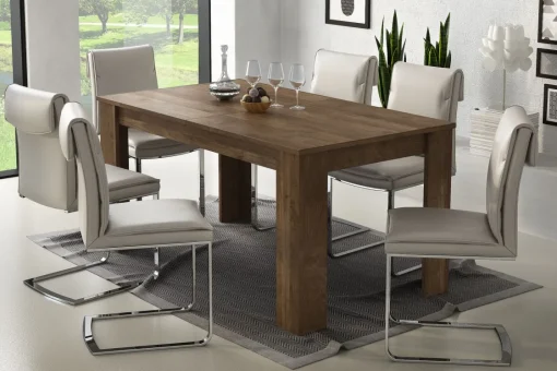 Bissolo Casa Tavoli Moderni<TAVOLO ULRICH III ALL. 140X88 NOCE EASTWOOD: vendita online TAVOLO ULRICH III ALL. 140X88 NOCE EASTWOOD in offerta