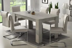Bissolo Casa Tavoli Moderni<TAVOLO ULRICH IV ALL. 160X88 LIGHT BETON: vendita online TAVOLO ULRICH IV ALL. 160X88 LIGHT BETON in offerta
