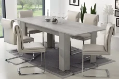 Bissolo Casa Tavoli Moderni<TAVOLO ULRICH IV ALL. 160X88 LIGHT BETON: vendita online TAVOLO ULRICH IV ALL. 160X88 LIGHT BETON in offerta