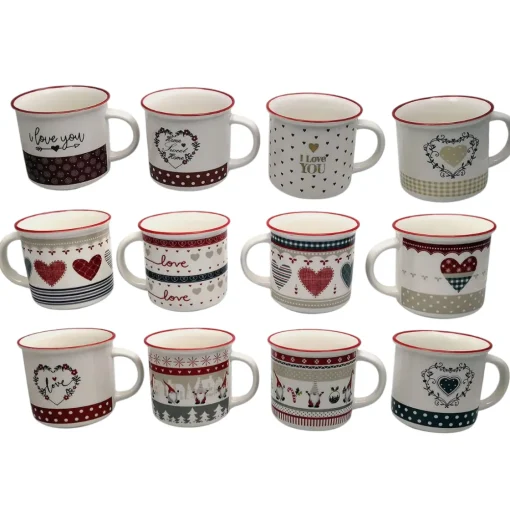 Bissolo Casa Tazze, Tazzine, Coppette Tazzine<TAZZINA DA CAFFE' CON MANICO LINEA NEW BON 11CL ASSORTITO