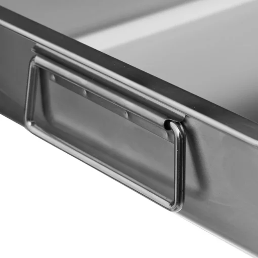 Bissolo Casa Cottura Teglie E Pirofile<TEGLIA RETTANGOLARE IN ACCIAIO INOX 39.6X29.5 H 7CM