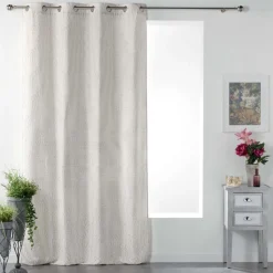 Bissolo Casa Tende Tende Confezionate<TENDA CON OCCHIELLI JACQUARD LONAE 140X260CM: vendita online TENDA CON OCCHIELLI JACQUARD LONAE 140X260CM in offerta