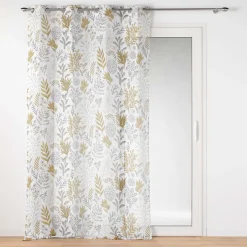 Bissolo Casa Tende Tende Confezionate<TENDA CON OCCHIELLI VELO SABBIA STAMPATO SUZANNE 140X280CM GIALLO: vendita online TENDA CON OCCHIELLI VELO SABBIA STAMPATO SUZANNE 140X280CM GIALLO in offerta