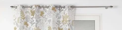 Bissolo Casa Tende Tende Confezionate<TENDA CON OCCHIELLI VELO SABBIA STAMPATO SUZANNE 140X280CM GIALLO: vendita online TENDA CON OCCHIELLI VELO SABBIA STAMPATO SUZANNE 140X280CM GIALLO in offerta